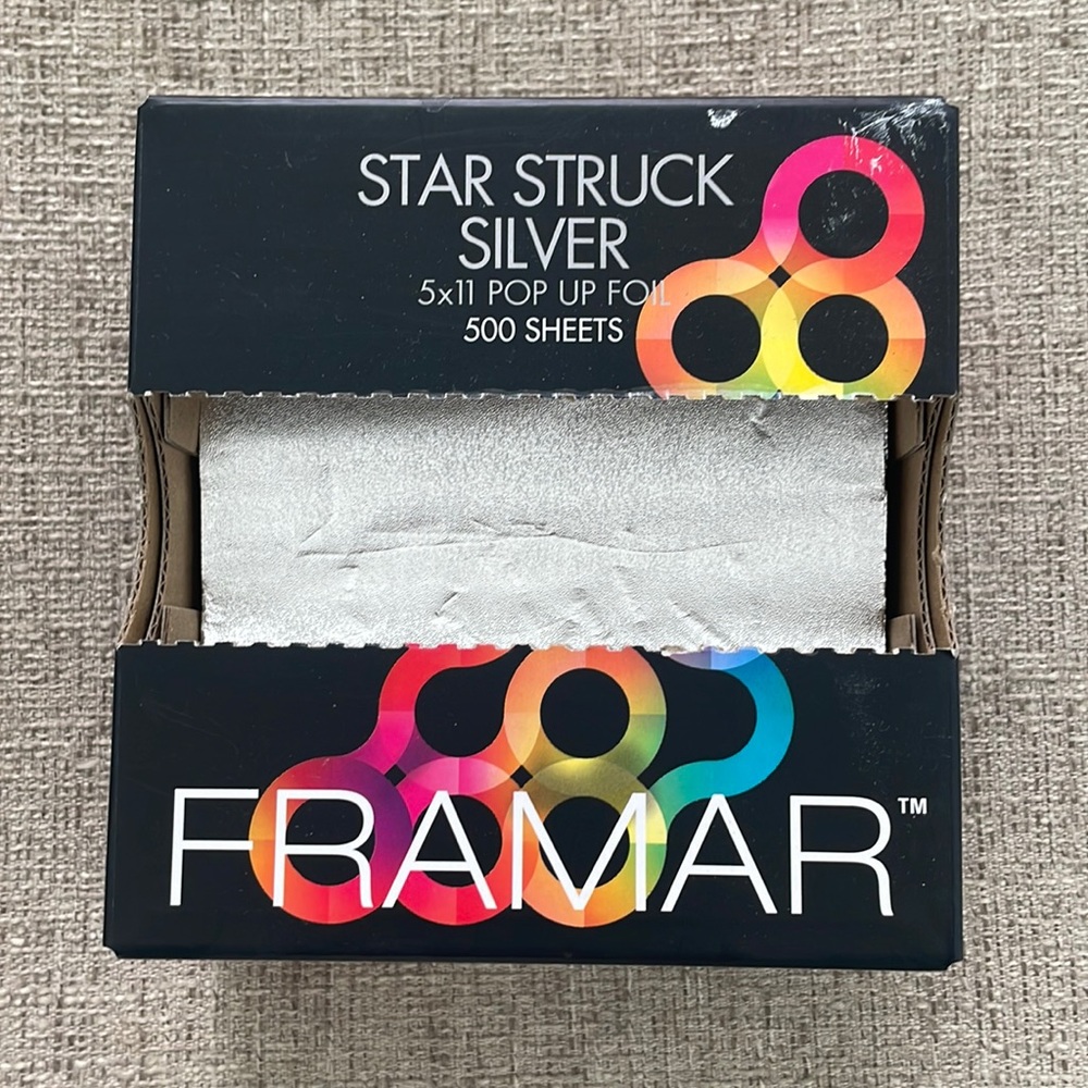 FRAMAR, 5x11, Pop Up Foils, Star Struck Silver